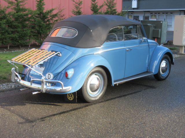 1960 Volkswagen Cabrio 1200 Karmann Cabriolet Convertible - photo 7