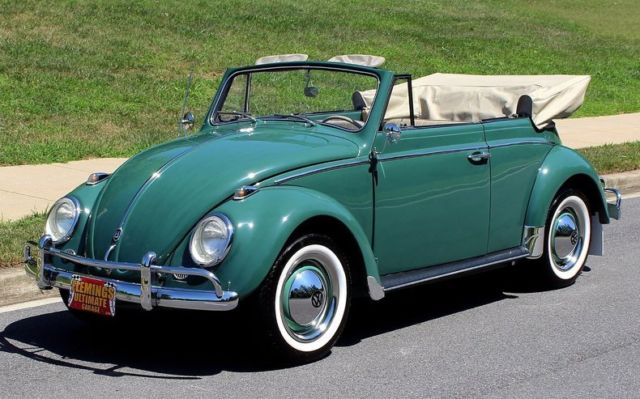 1960 Volkswagen Beetle-New Cabriolet