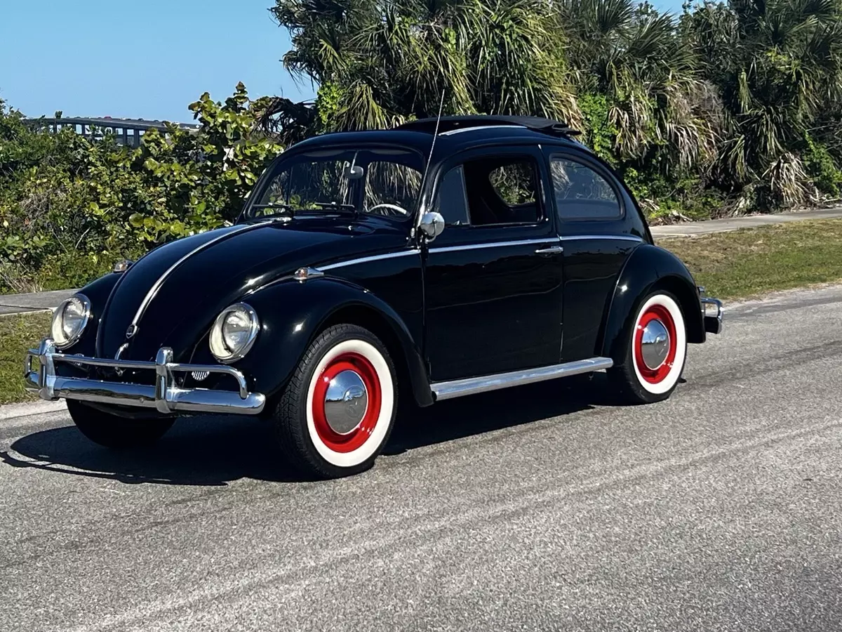 1960 Volkswagen Beetle Coupe Black 1960 Volkswagen Beetle