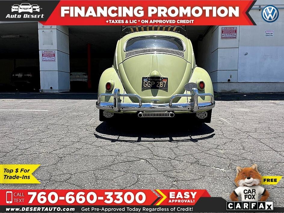1960 Volkswagen Beetle Original Paint - photo 4