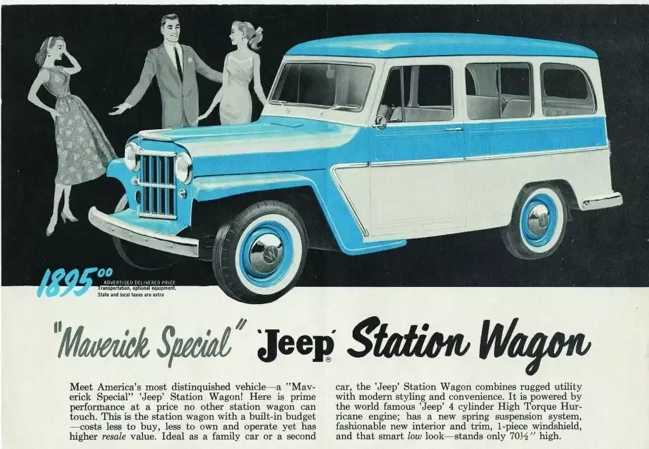 1960 Willys Station Wagon Maverick Special F-4 134 Wagon - photo 2