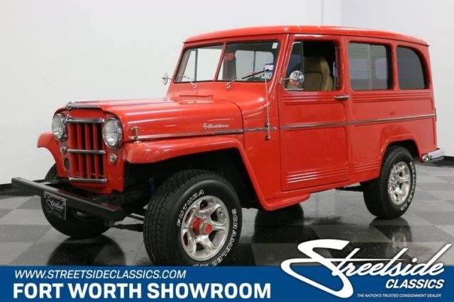 1960 Willys Utility Wagon Jeep 226 CI I6 3 Speed Manual Classic Vintage Collect 1960 Willys Utility Wagon --