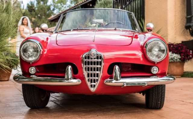 1961 Alfa Romeo Giulietta Spider 101 Runs perfectly Beautiful! 1961 Alfa Romeo Giulietta