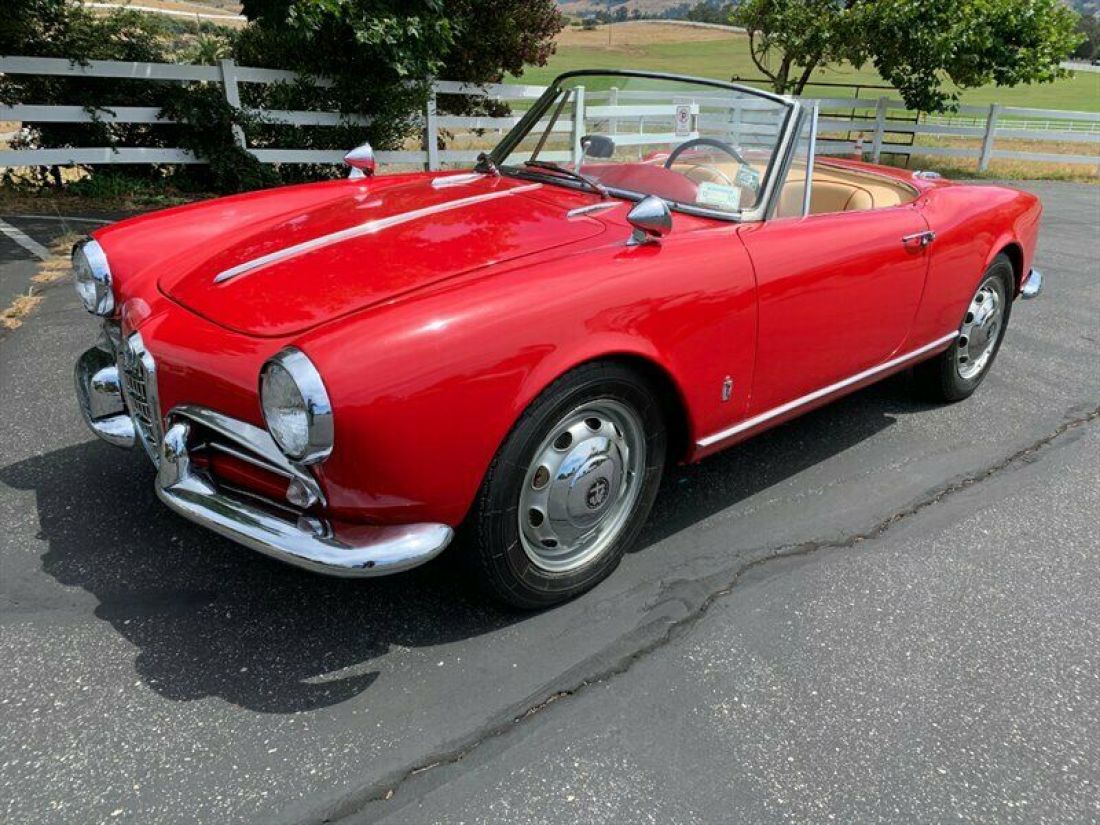 1961 Alfa Romeo Giulietta Spider