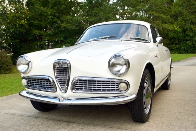 1961 Alfa Romeo Giulietta Sprint - Certificato di Origine - Numbers Match 1961 Alfa Romeo Giulietta Sprint