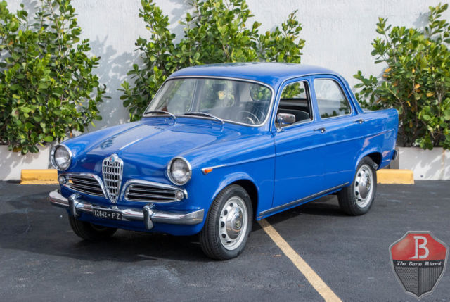 1961 Alfa Romeo Giulietta TI