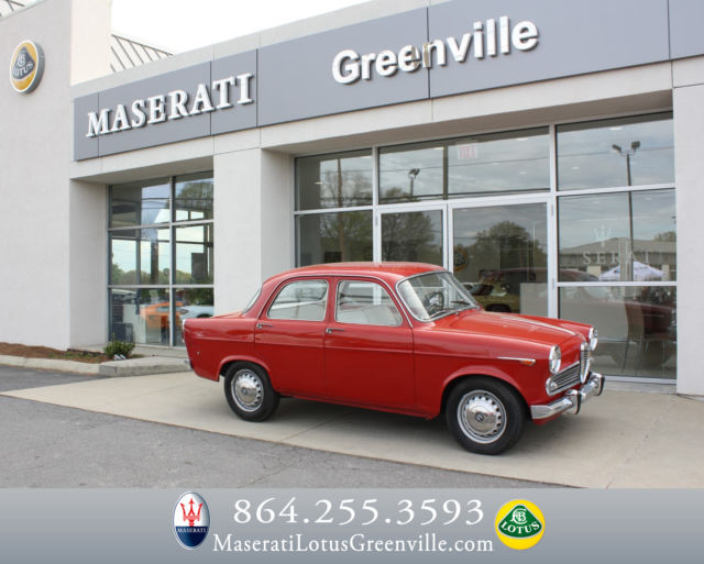 1961 Alfa Romeo Giulietta - photo 12