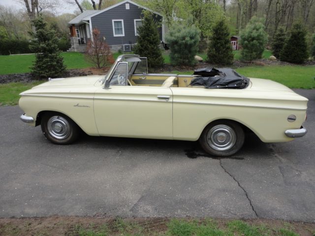 1961 AMC Rambler American Convertible Model 6107-2 32,000 miles 1961 AMC Other