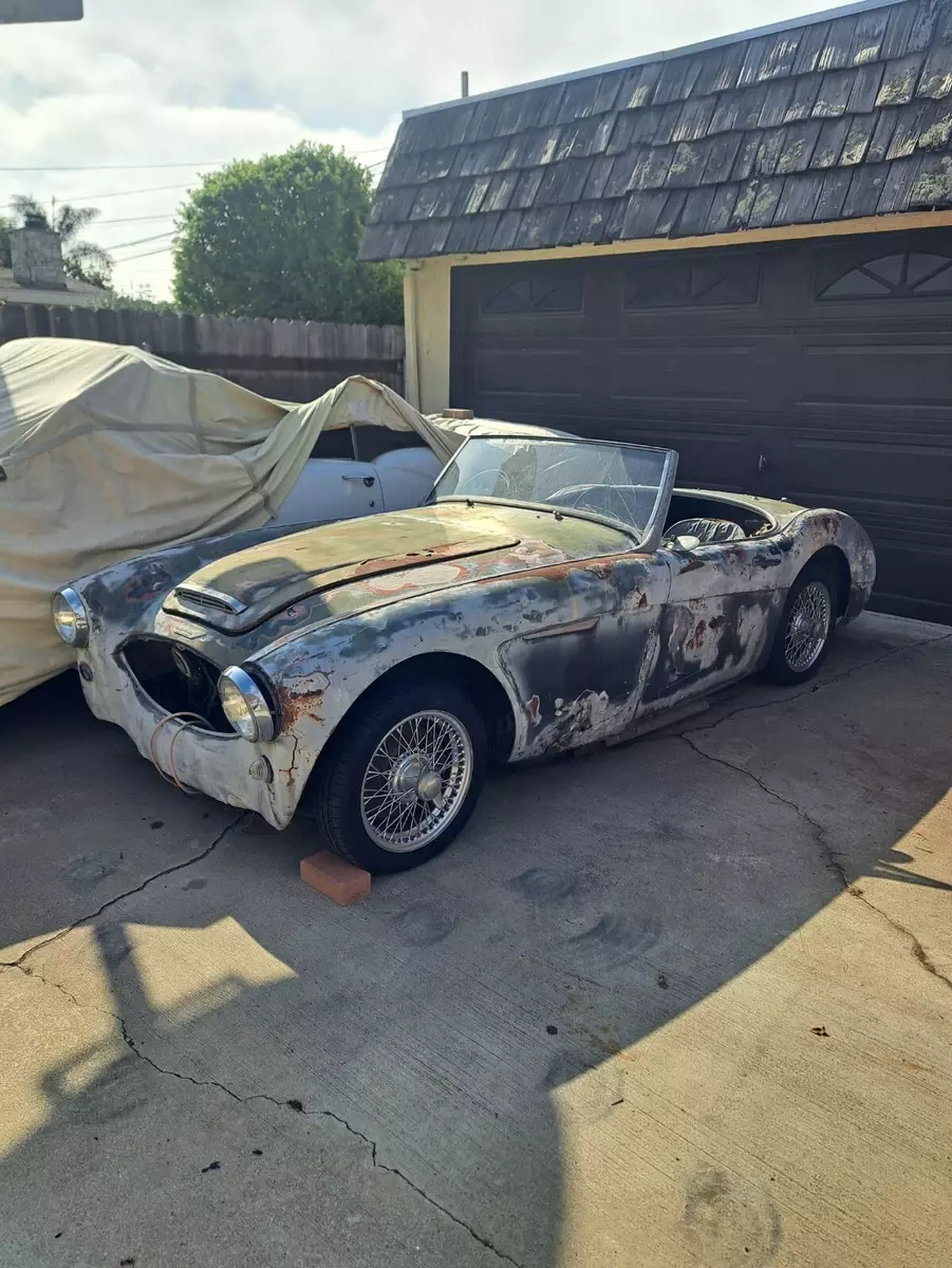 1961 Austin Healey 3000 Central California Farm Find