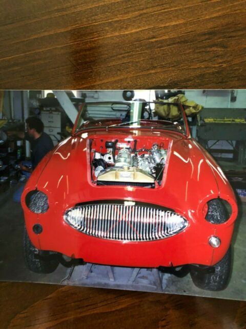 1961 Austin Healey 3000 72 spoke with knock off's - photo 10