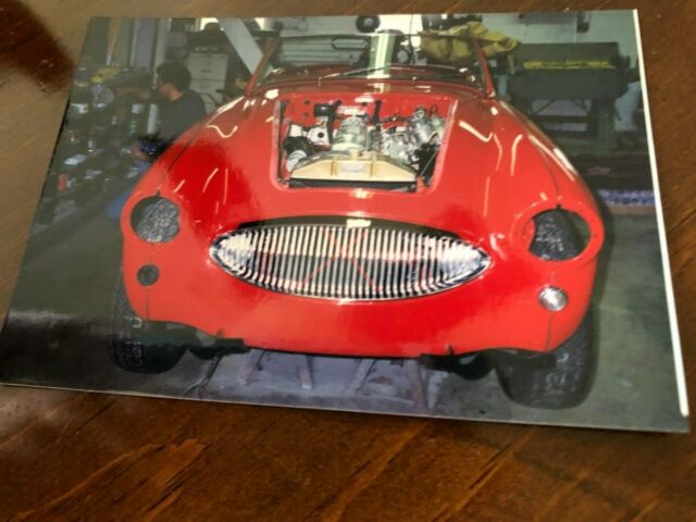1961 Austin Healey 3000 72 spoke with knock off's - photo 11