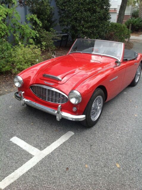 1961 Austin Healey 3000 Leather