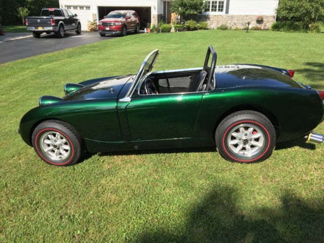 1961 AUSTIN HEALEY BUGEYE SPRITE. UPGRADED 1275cc ENGINE zero rust 1961 Austin Healey Sprite Bugeye