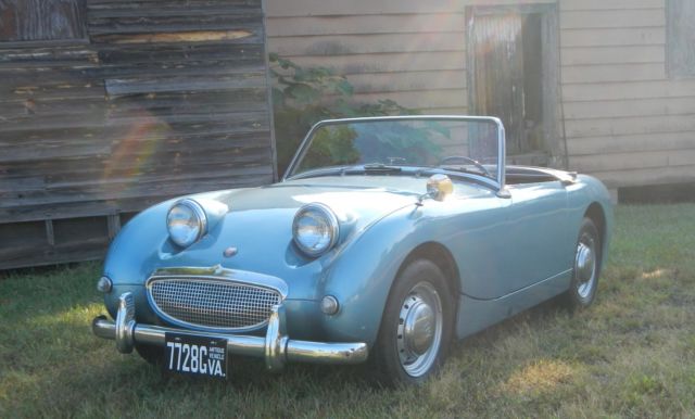 1961 Austin Healey Sprite Bugeye Frogeye 1961 Austin Healey Sprite