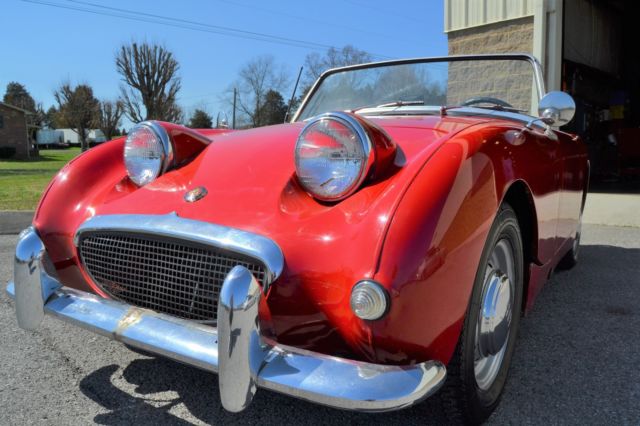 1961 Austin Healey Sprite Bugeye Frogeye Weekend Driver 1961 Austin Healey Sprite
