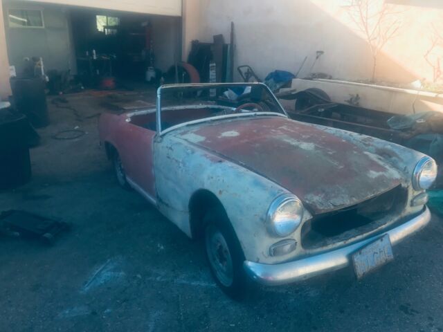 1961 Austin Healey Sprite Project Car Convertible 1961 Austin Healey Sprite