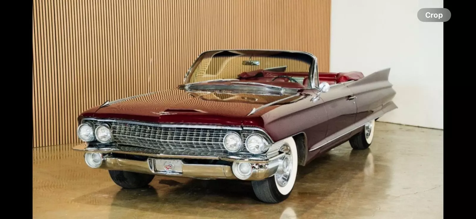 1961 Cadillac 62 Convertible Convertible Red 1961 Cadillac 62 Convertible