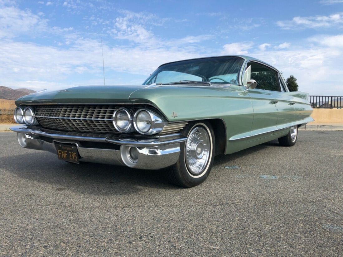 1961 Cadillac DeVille 390 V8 PW PS PB 102K Miles 1 Owner “UnRestored” Mint Julep 1961 Cadillac DeVille DeVille