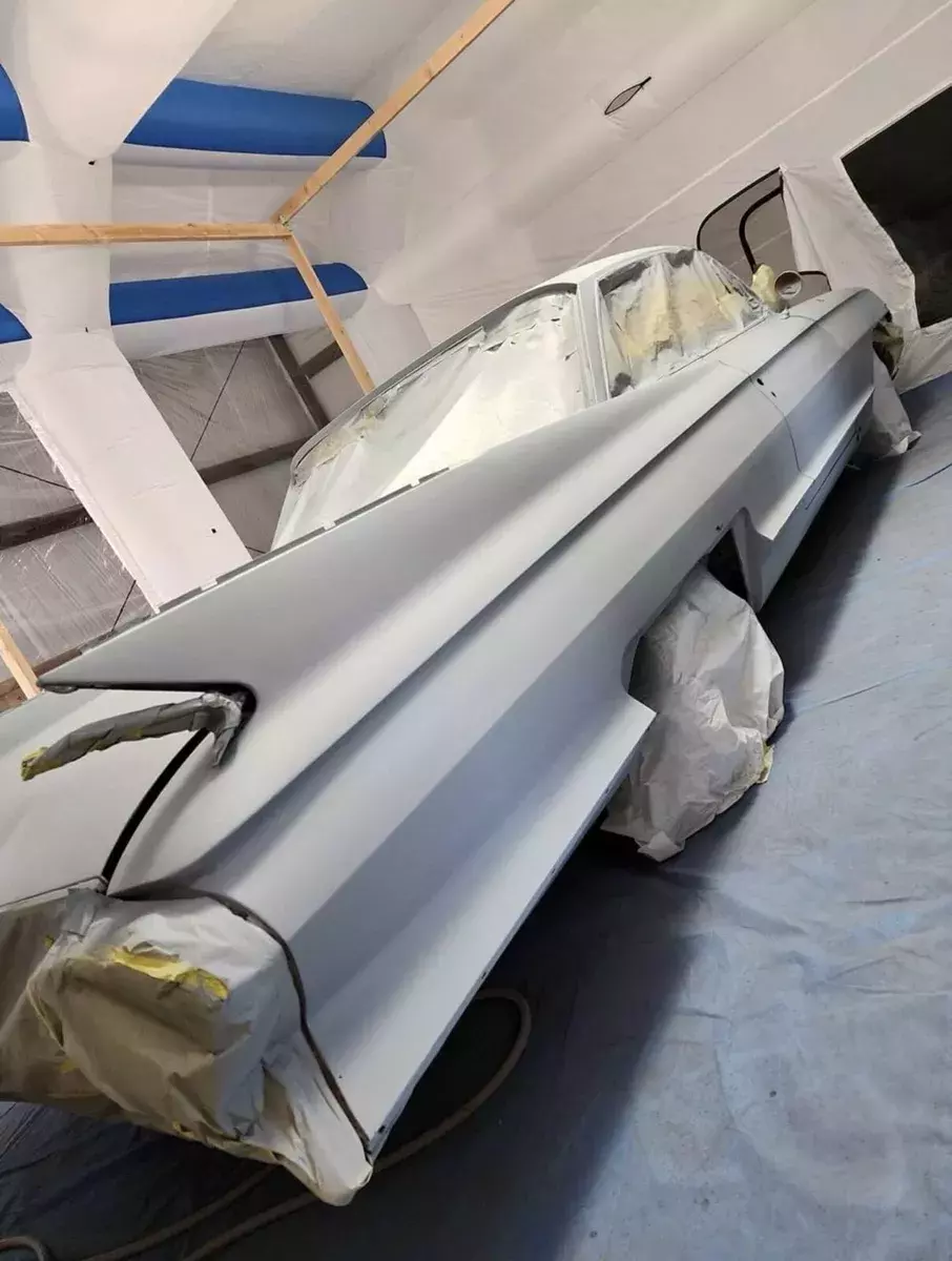 1961 Cadillac DeVille Coupe White DeVille 1961 Cadillac DeVille DeVille