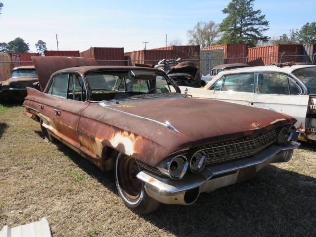 1961 Cadillac Series 62 4 door Hardtop Project For Parts Rat Rod 1961 Cadillac DeVille
