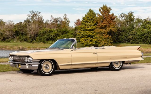 1961 Cadillac Series 62 Convertible, 57,809 Original Miles, 390 V8 Motor 1961 Cadillac Series 62 Convertible