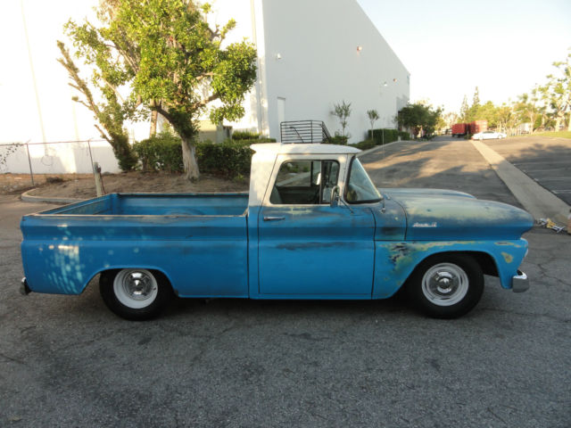 1961 Chevrolet Apache C-10 Short Bed V8 / 3 Trans California Pick Up G8 Patina 1961 Chevrolet C-10 Apache C-10 Apache 10