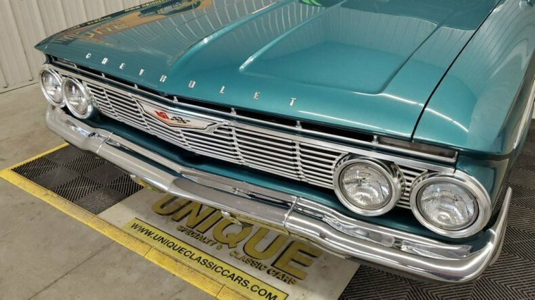 1961 Chevrolet Belair 2dr 348 - photo 11