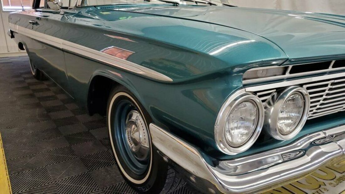 1961 Chevrolet Belair 2dr 348 - photo 7