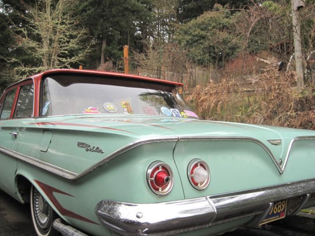 1961 Chevrolet Bel Air four door sedan 3 on the tree 1961 Chevrolet Bel Air/150/210