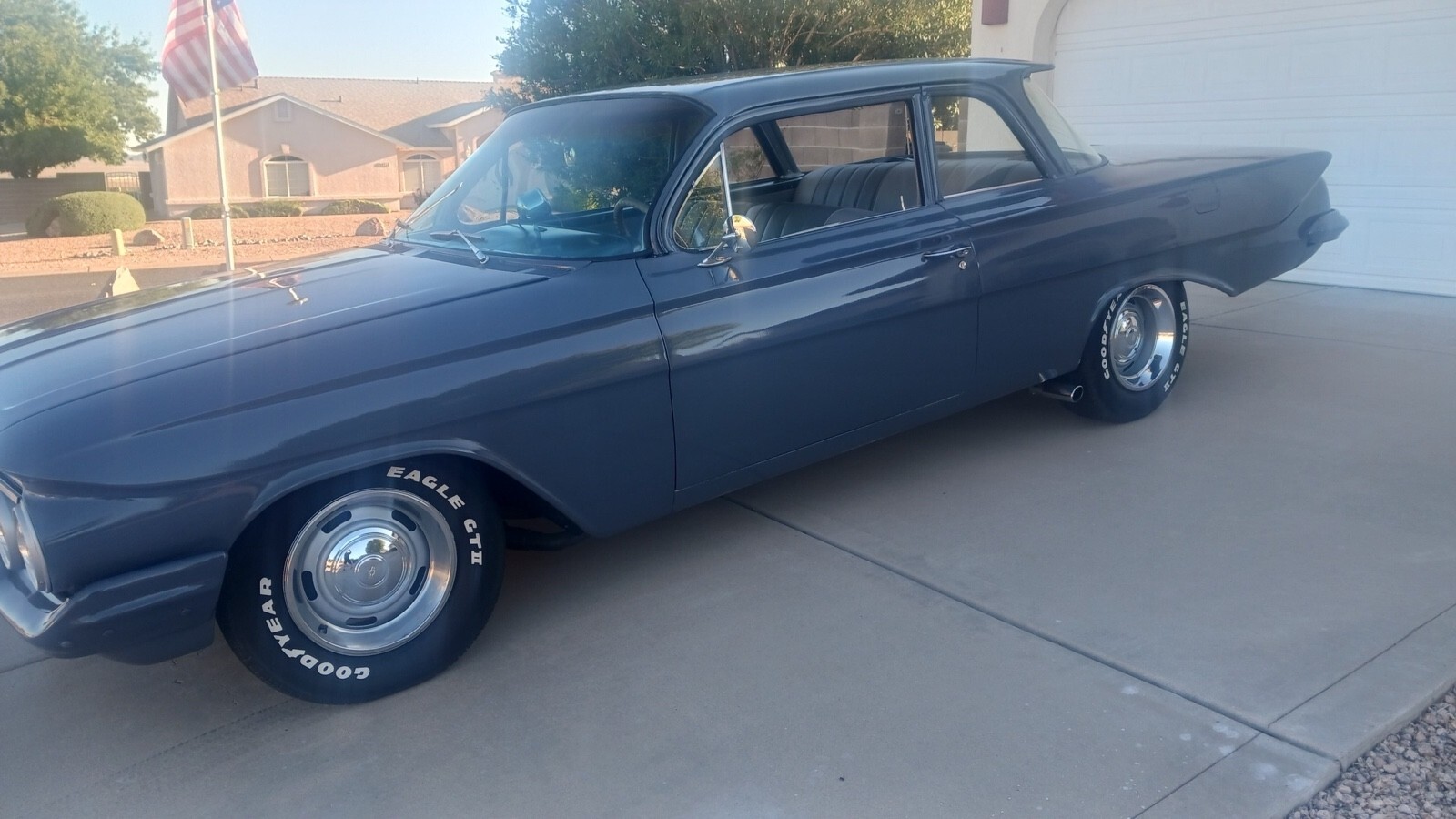 1961 Chevrolet Biscayne 2dr post - photo 11