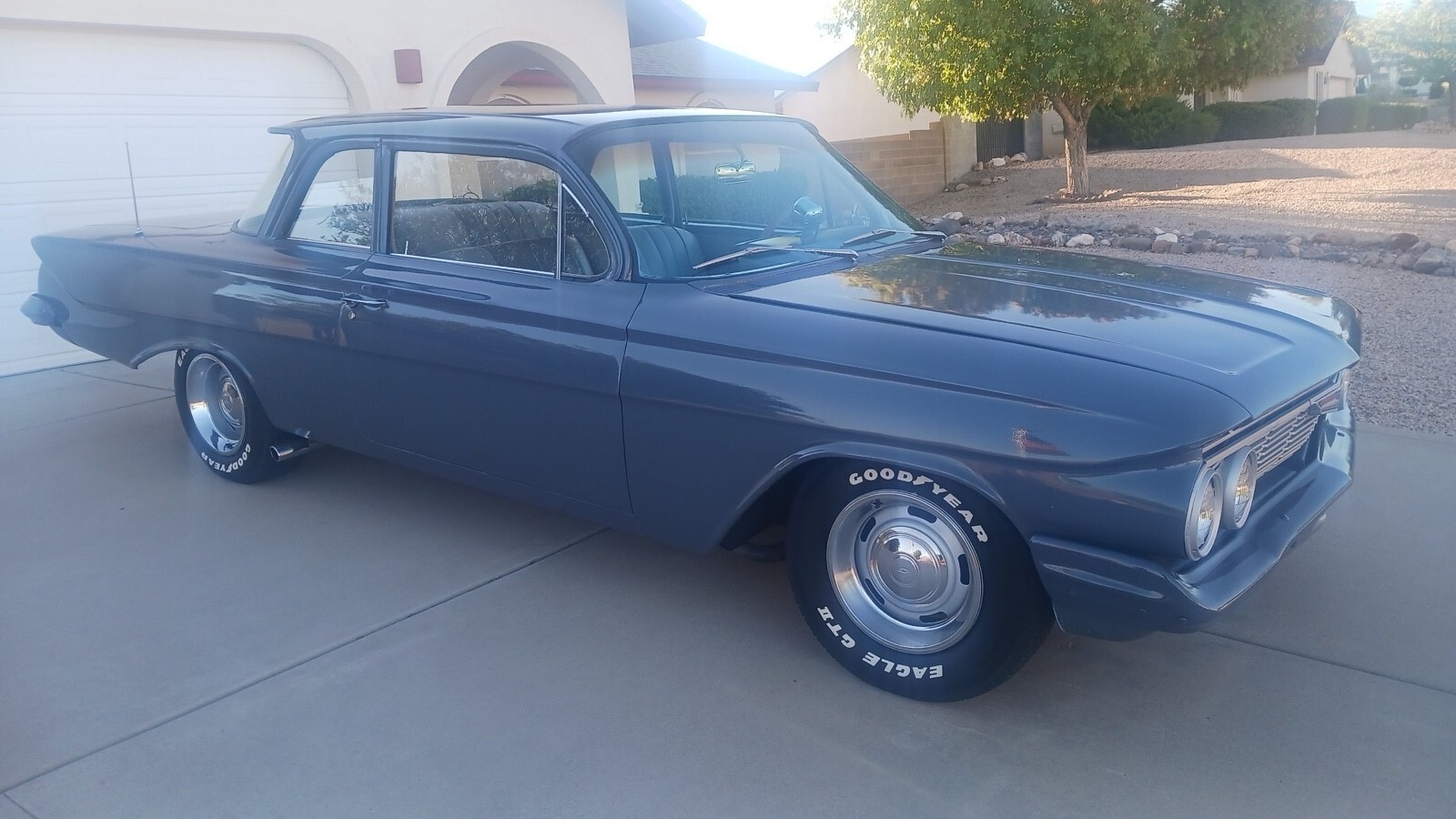1961 Chevrolet Biscayne 2dr post - photo 5