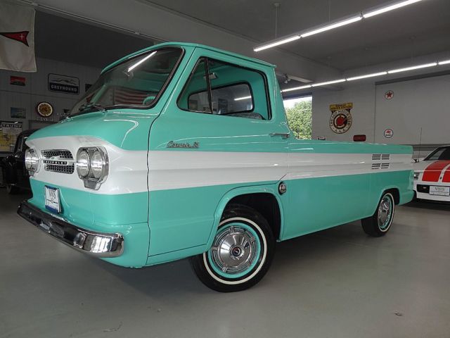 1961 Chevrolet Corvair Rampside Pickup Fully Restored 4spd Flawlessly Restored 1961 Chevrolet Corvair