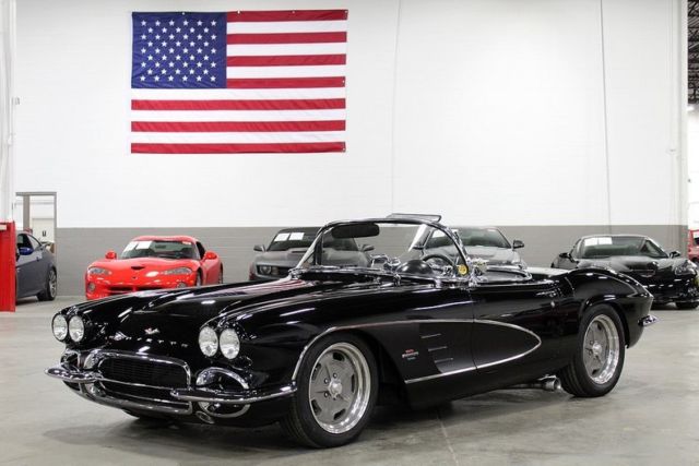 1961 Chevrolet Corvette 0 BLACK Coupe 350ci V8 Manual 1961 Chevrolet Corvette --