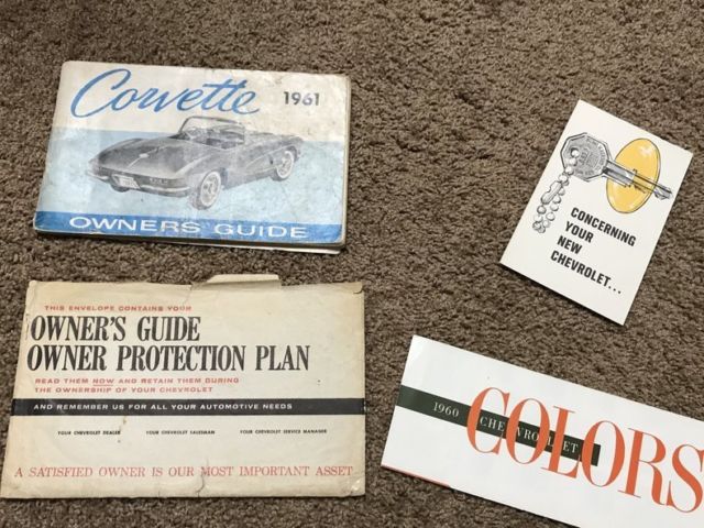 1961 Chevrolet Corvette 270 HP dual quads 4 speed red on red Wonderbar - photo 12