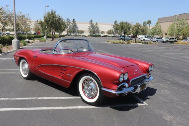 1961 Chevrolet Corvette 61813 Miles Honduras Maroon 283 Automatic 1961 Chevrolet Corvette --