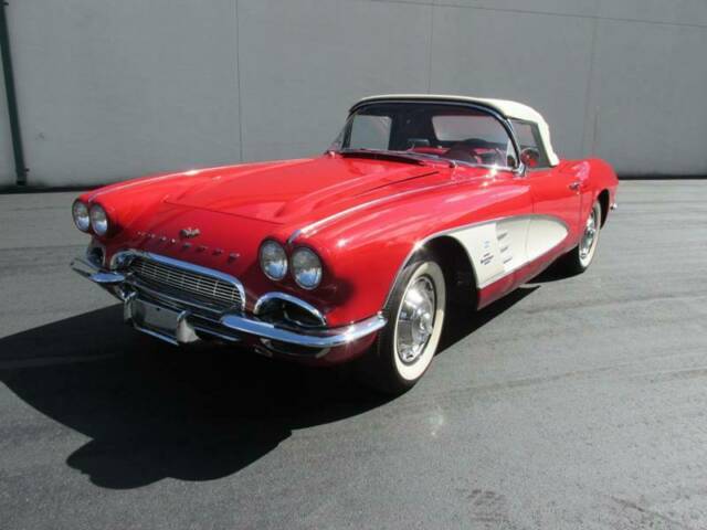 1961 Chevrolet Corvette 69,142 Miles Red Convertible V8 Manual 1961 Chevrolet Corvette --