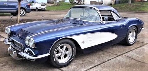 1961 Chevrolet Corvette Convertible Resto-mod - Edelbrock 350 CID, 363Hp NO RES 1961 Chevrolet Corvette