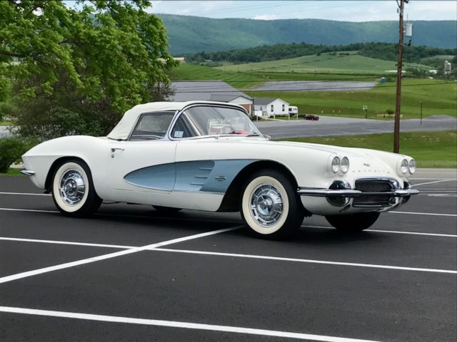 1961 Chevrolet Corvette ErmineWhite/Red*CorrectEngine283/230hp*4-spd*NICE* - photo 2