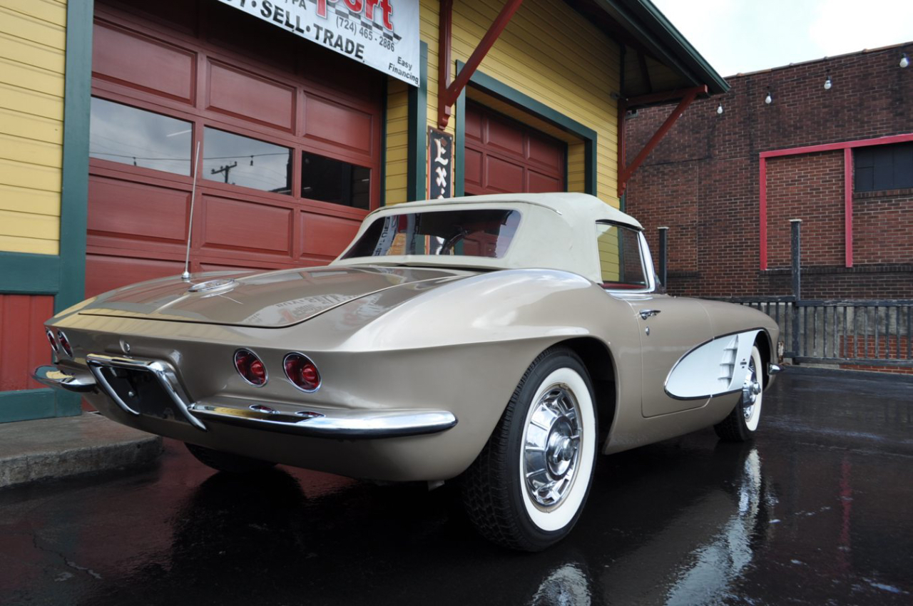 1961 Chevrolet Corvette Extremely Rare Fawn Beige/Red 270hp 4sp! - photo 4