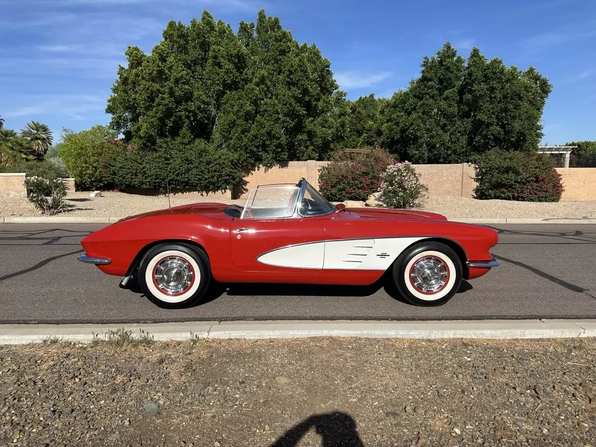 1961 Chevrolet Corvette Red C1 1961 Chevrolet Corvette C1