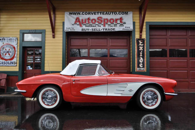 1961 Chevrolet Corvette Roman Red/Red Born Fuelie - photo 3