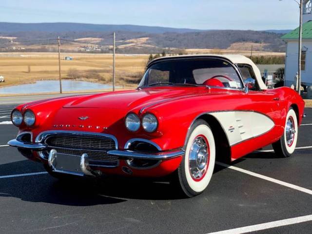 1961 Chevrolet Corvette RomanRed/Red*N.O.M327ci*4spd*L@@K*GREATDRIVER - photo 3