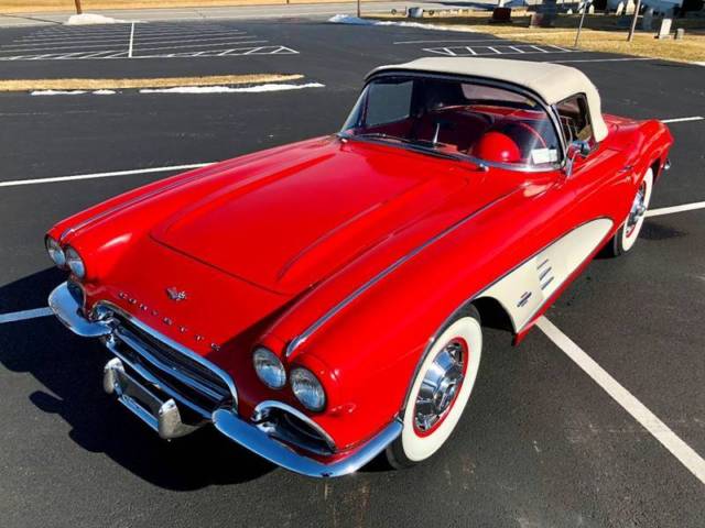 1961 Chevrolet Corvette RomanRed/Red*N.O.M327ci*4spd*L@@K*GREATDRIVER - photo 4