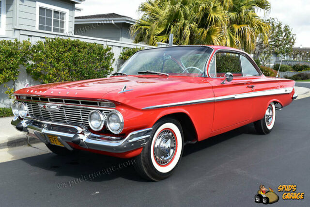 1961 Chevrolet Impala Sport Cpe Bubble Top 348/350HP