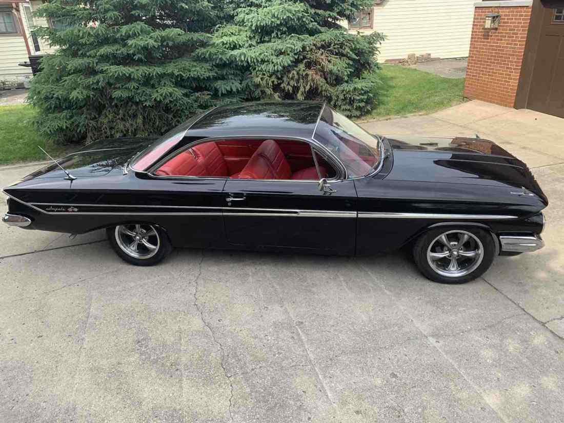 1961 Chevrolet Impala Black RWD Automatic 1961 Chevrolet Impala