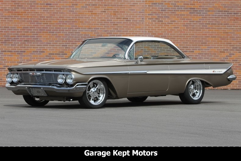 1961 Chevrolet Impala Fawn Beige Coupe 409 V8 589 Miles 1961 Chevrolet Impala --