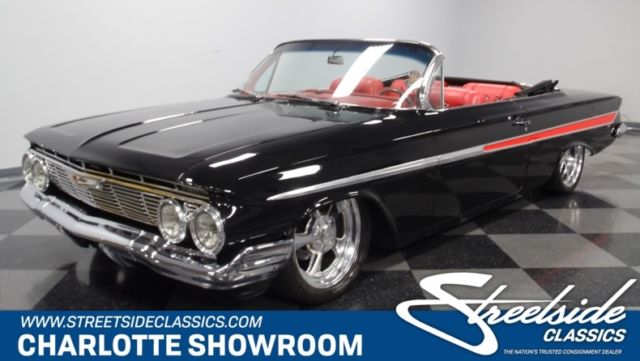 1961 Chevrolet Impala Restomod Convertible 6.0 L LS V8 4 Speed Manual Classic Vi 1961 Chevrolet Impala Restomod