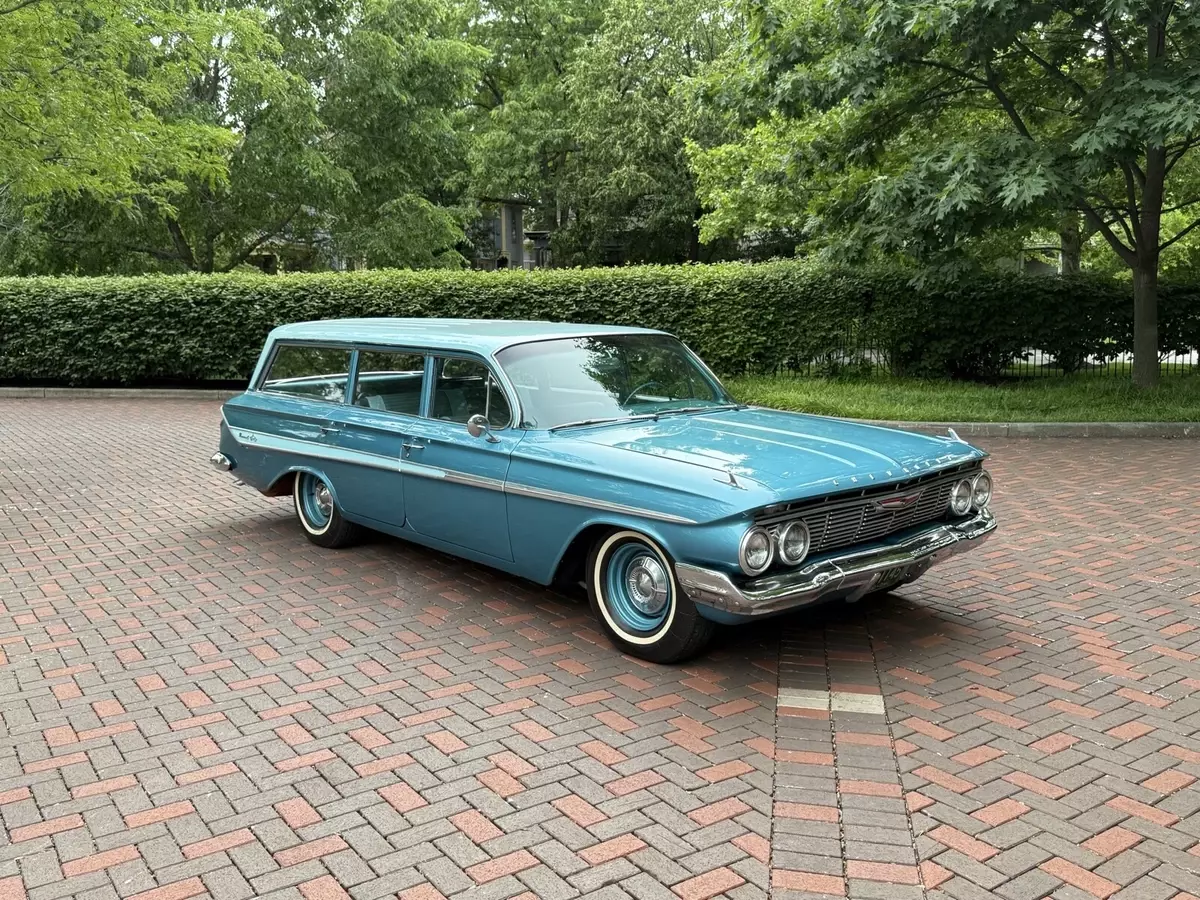 1961 Chevrolet Impala Wagon Blue nomad 1961 Chevrolet Impala nomad