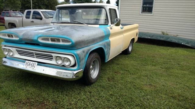 1961 CHEVY APACHE C-10 LS 5.3, 4L60E,A/C, RUNS GREAT, SHORTBED NEEDS PAINT 1961 Chevrolet Other Pickups