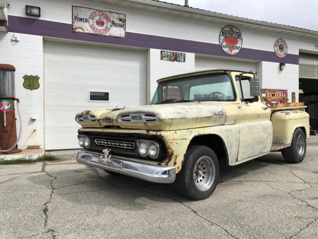 1961 Chevy Apache pick up v8 No Reserve 1/2 ton hot rod 1958 1959 1960 1957!1962 1961 Chevrolet Other Pickups Apache c15 c10 1/2 ton